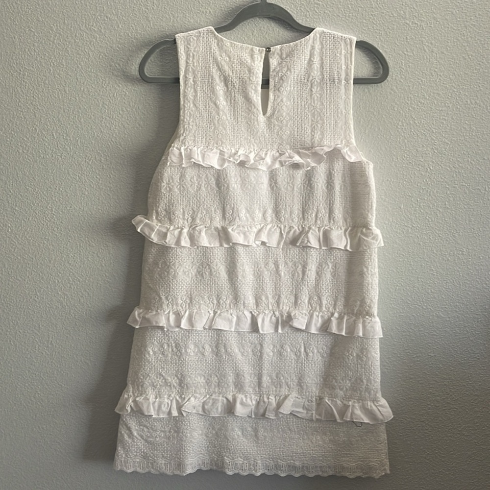 Anthropologie Lili’s Closet Ruffle-Tiered Eyelet Dress - Picture 3 of 9